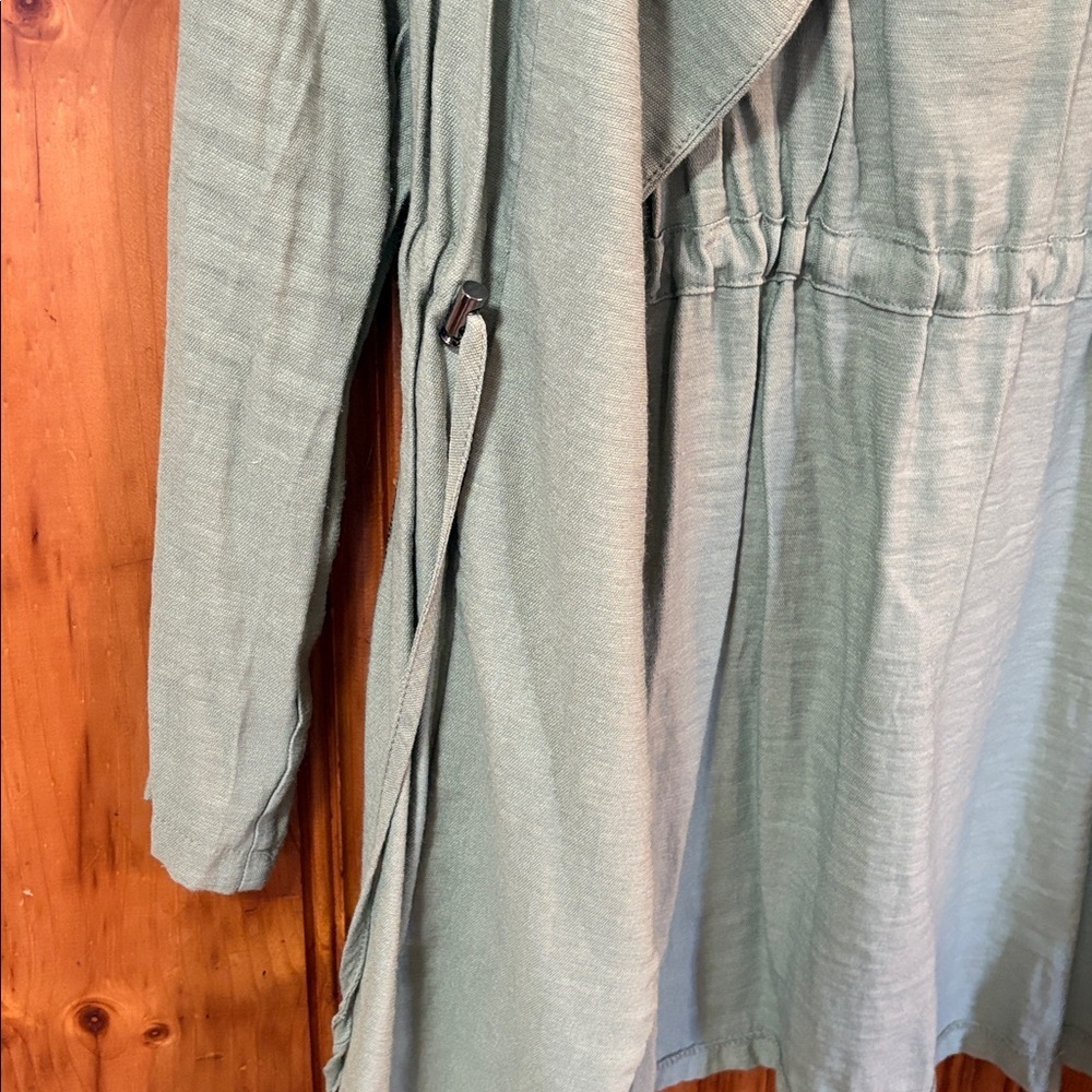 Frank Lyman Women's Green Open Lightweight Coat - Size 8 - Picture 4 of 7